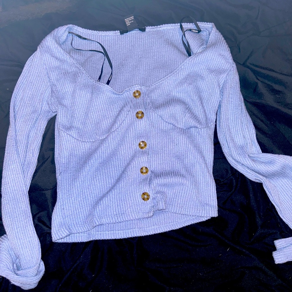 Forever 21 bustier ribbed top